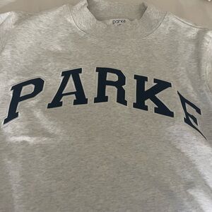 Parke Varsity mockneck sweatshirt